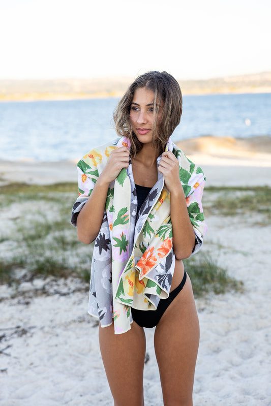 Wildflower Fields Beach Towel