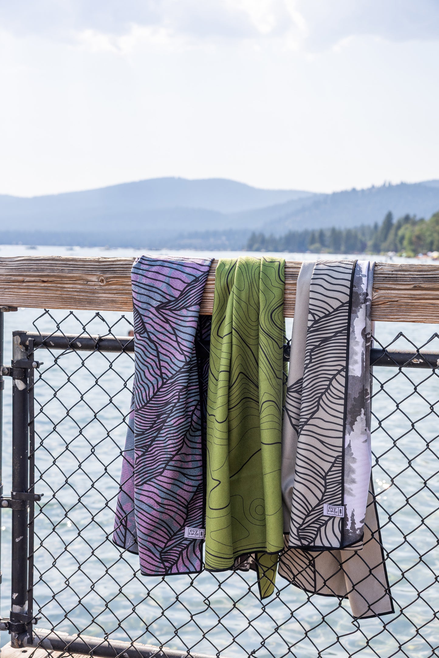 Lavendar Ridge Beach Towel