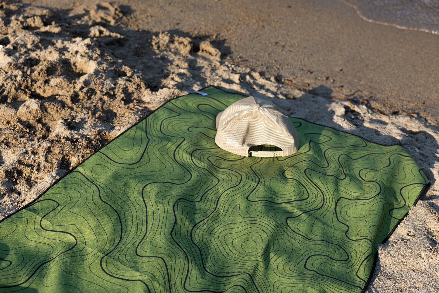 Evergreen Elevation Beach Towel