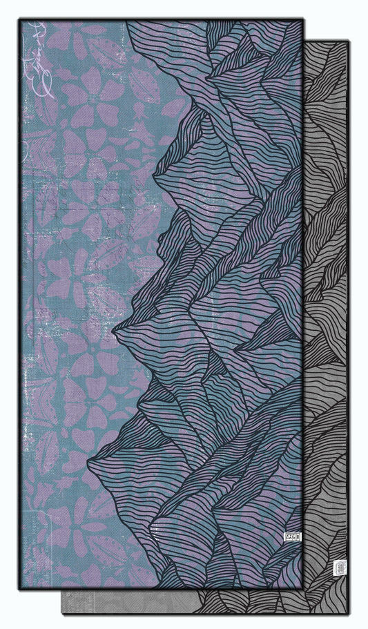 Lavendar Ridge Beach Towel