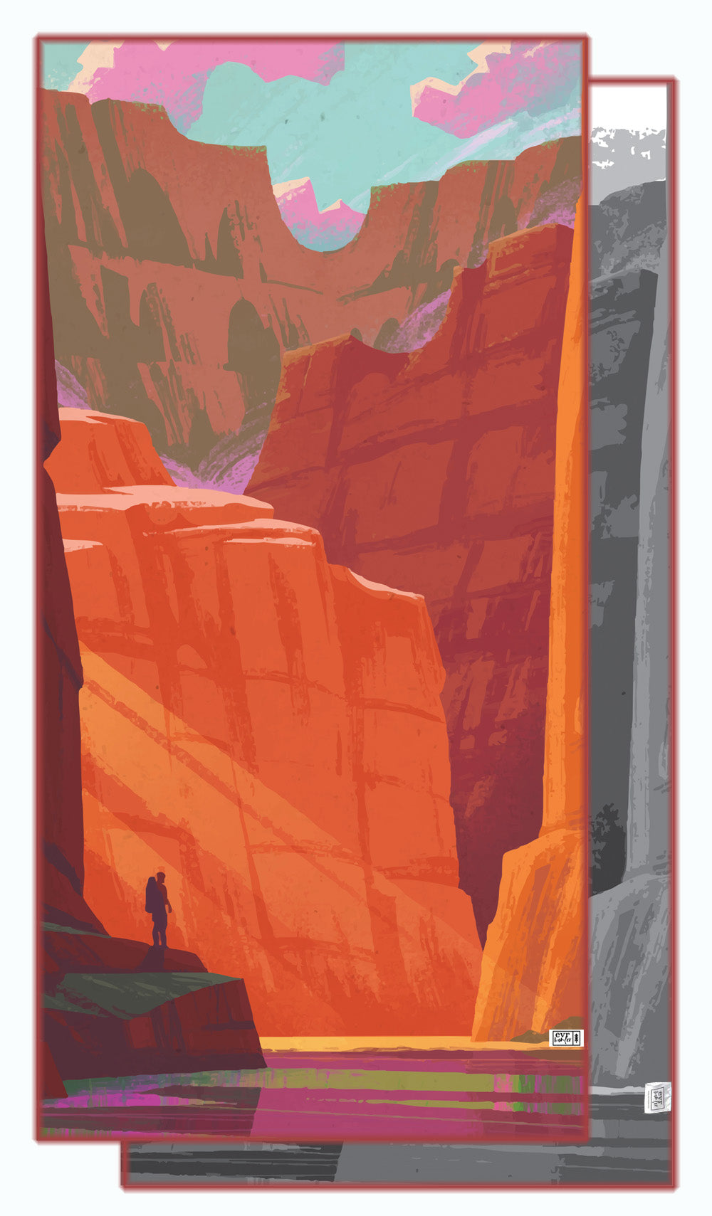 Red Rocks Beach Towel