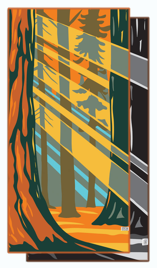 Woodland Beach Towel